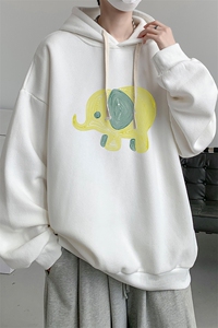 连帽卫衣男大码胖子帽衫大号运动服WY2441-P35图片