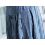 时尚百搭高腰显瘦半身裙优雅气质长款A字裙，女装半身裙，韩美纤衣