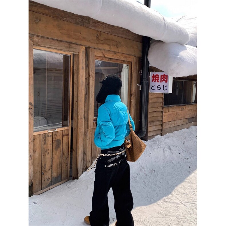 美式小众刀叉印花倒装直筒牛仔裤男女宽松百搭阔腿拖地长裤,男装牛仔裤,四季星座505