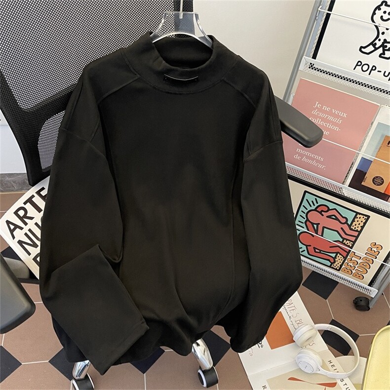 新款男休闲德绒打底衫BW76P38,男装T恤,星座1116-2