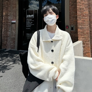 慵懒风高街潮流情侣款毛衣潮搭舒适经典款式休闲毛衣HY615TP55图片