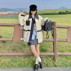 现货【新品】韩版休闲泡泡面料外套816-P155-K208图片