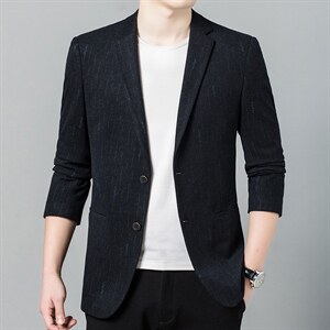 西服男秋季潮款休闲商务小西服上衣中年男士单西外套ASD2309-P180图片