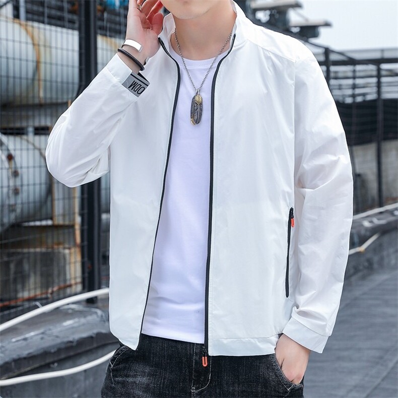 冰丝防晒衣男超薄透气薄款防紫外线夏季新款男防晒服F2087-P20图片