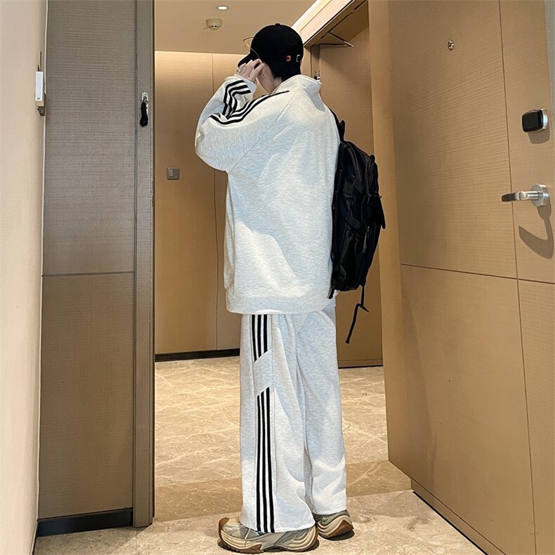 现货两件套2026春季新款男士休闲大码运动套装卫衣卫裤TZ595,男装休闲裤,星座1816-3（原1210-3）