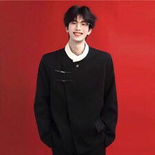 网络图慎用！图片只做展示大货已到新中式西服男XF77951特P65控98，男装西服，星座226-2