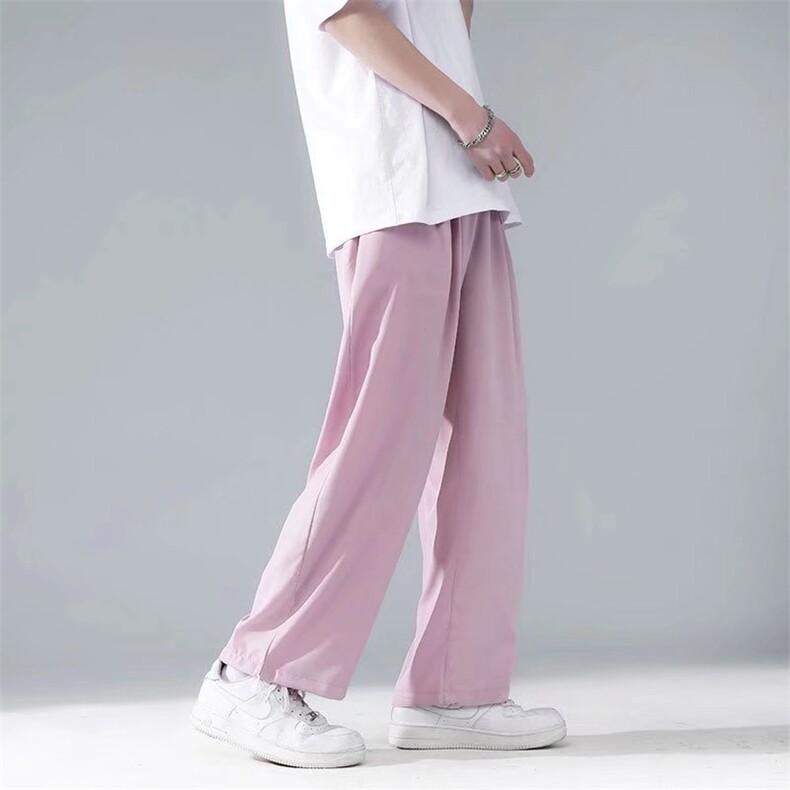 男春季潮流时尚休闲长裤冰丝裤B695P28,男装休闲裤,星座1116-2