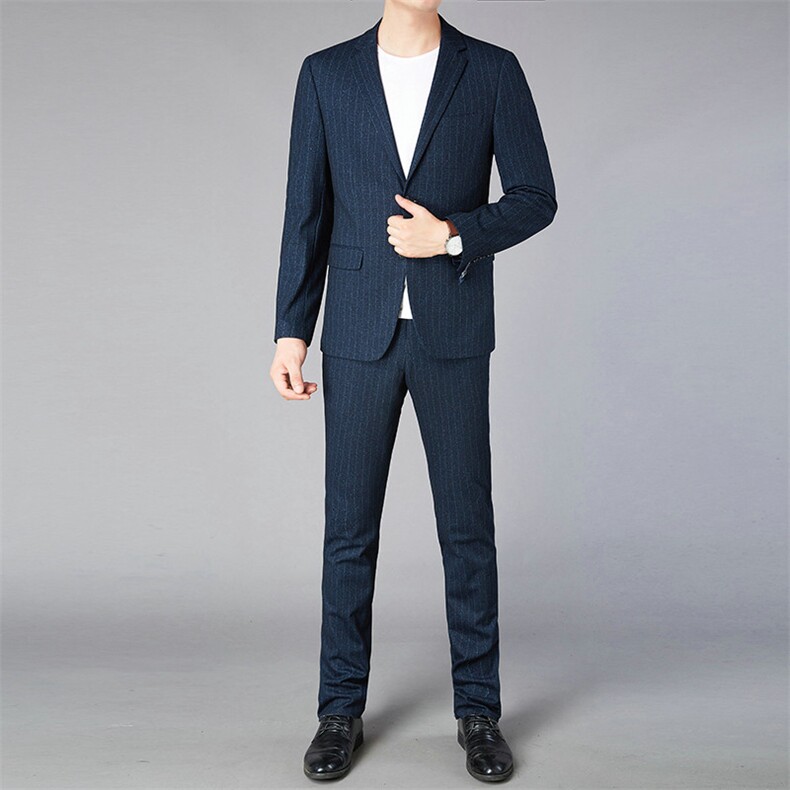 2021商务正装男爸爸装时尚西服两件套套装中年装ASD8959-P265,男装西服套装,电商B212（原钱塘6029）