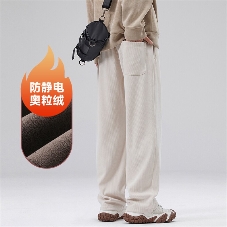 A178-1DY593AP85奥粒绒秋冬季美式休闲针织卫裤,男装休闲裤,电商A178-1