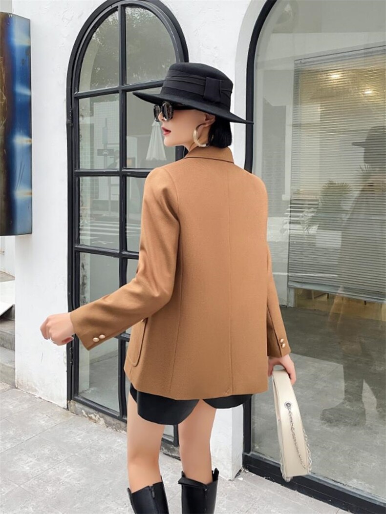 现货金纺西装大批量上市，女装西装，秋水伊人