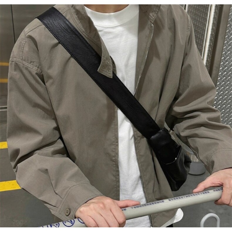 立领夹克男生灰色2025春秋季新品韩系百搭宽松休闲潮流上衣外套,男装夹克,星座601-1