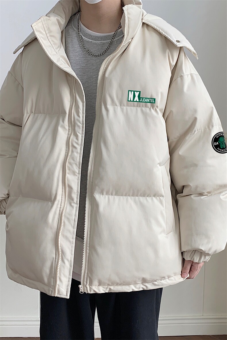 冬季港风韩版宽松加棉加厚连帽冲锋衣棉衣棉服MY6213P115控158,男装夹克,电商A268A