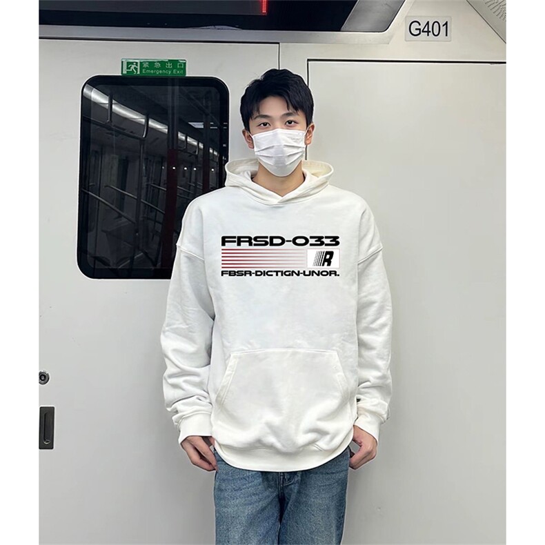 抖音得物高品质印花连帽卫衣秋冬装美式宽松连帽纯色卫衣ADL125,男装卫衣,电商A443