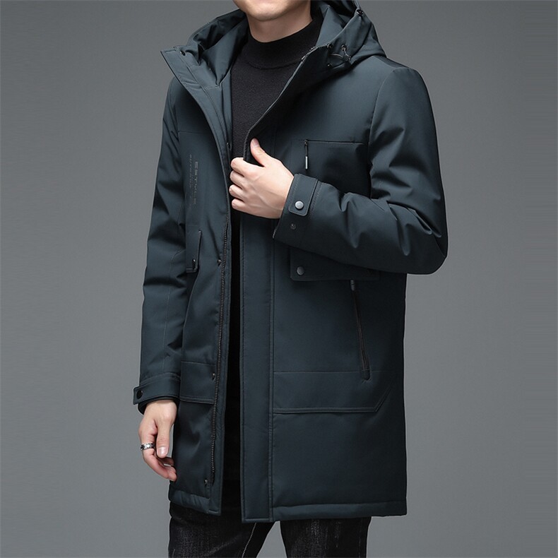冬季新款中年男装加厚保暖羽绒服外套不含毛领283元加毛领333元,男装羽绒服,电商B212（原钱塘6029）