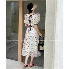 夏装连衣裙，女装连衣裙，春语雨桐