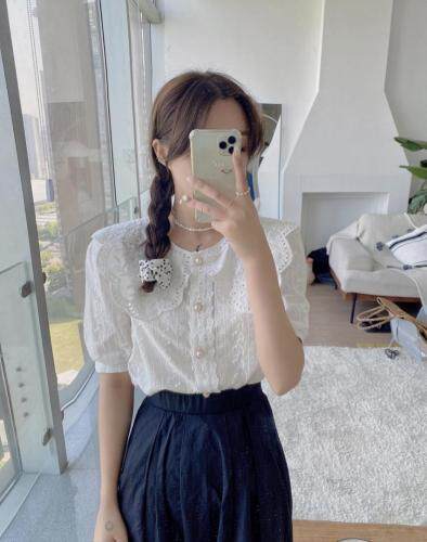 韩系绣花小衫，其它，艾米缇