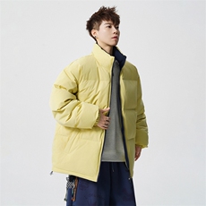 撞色高街防寒Cityboy冬季加厚百搭棉服情侣保暖外套HY2006-P59，男装棉衣，星座610B-1