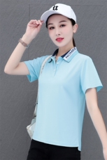 燕颉POLO衫夏款女士2023夏季新款中老年妈妈翻领衣服正肩体恤上衣，女装T恤，燕颉服饰