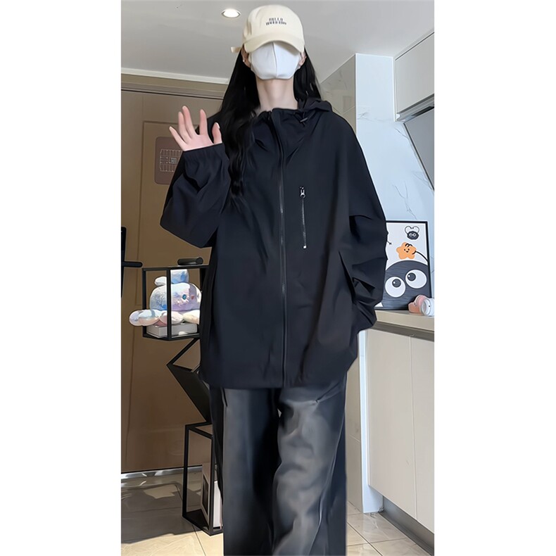 X2381-TP40控价68【防晒指数50+】户外2024薄款速干透气防晒衣,男装夹克,电商A102-1