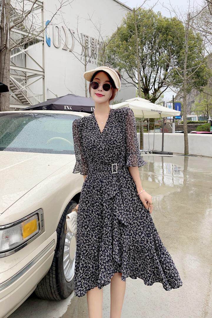 夏季连衣裙，女装连衣裙，菲歌