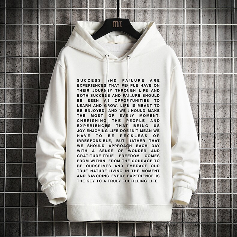 纯棉连帽卫衣男大码运动帽衫宽松薄WY2351-P35加绒款-P40网格,男装卫衣,电商A040A
