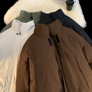 男士宽松防风防水加厚棉袄面包服DSA157B-M8808-P75图片