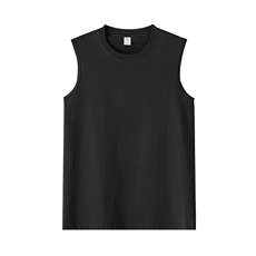 网图2026夏季新款纯棉230g无袖背心T恤男DT6298特P14建议零售价38，男装背心/马甲，电商A001