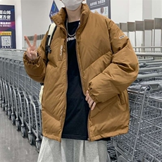 美式潮棉服男女外套冬季新款立领潮牌加厚保暖面包棉袄TT8023P58，男装棉衣，星座1013-5