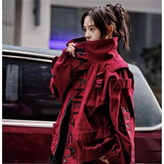 1506-1/JJ651/P173手工涂鸦刷色牛仔外套男女加绒加厚夹克棉服，男装工装外套，星座1506A