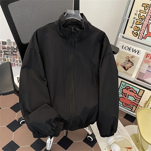 飞行员夹克男潮牌街头宽松百搭bf休闲情侣棒球服防水JK216P65