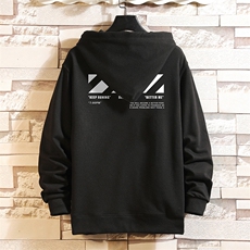KS21128-P38连帽开衫卫衣男运动外套大码班服砖墙挂拍，男装卫衣，电商A040A