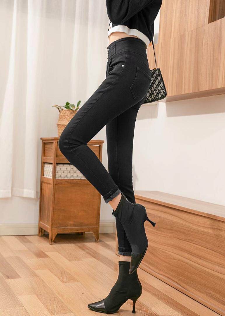 紧身牛仔裤，女装牛仔裤，茂源祥