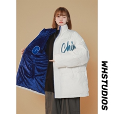 两面穿冬装加绒棉衣女2025新款棉服情侣款棉袄外套3325-P100控148，男装棉衣，星座207