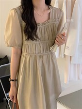 2022香丽迪高级感长款连衣裙，女装连衣裙，香丽迪1