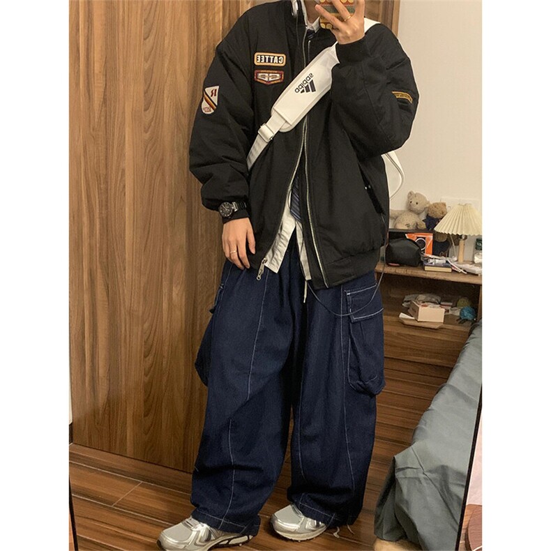 美式潮流棒球服飞行员夹克休闲工装外套JK7352特P50,男装夹克,星座908-1