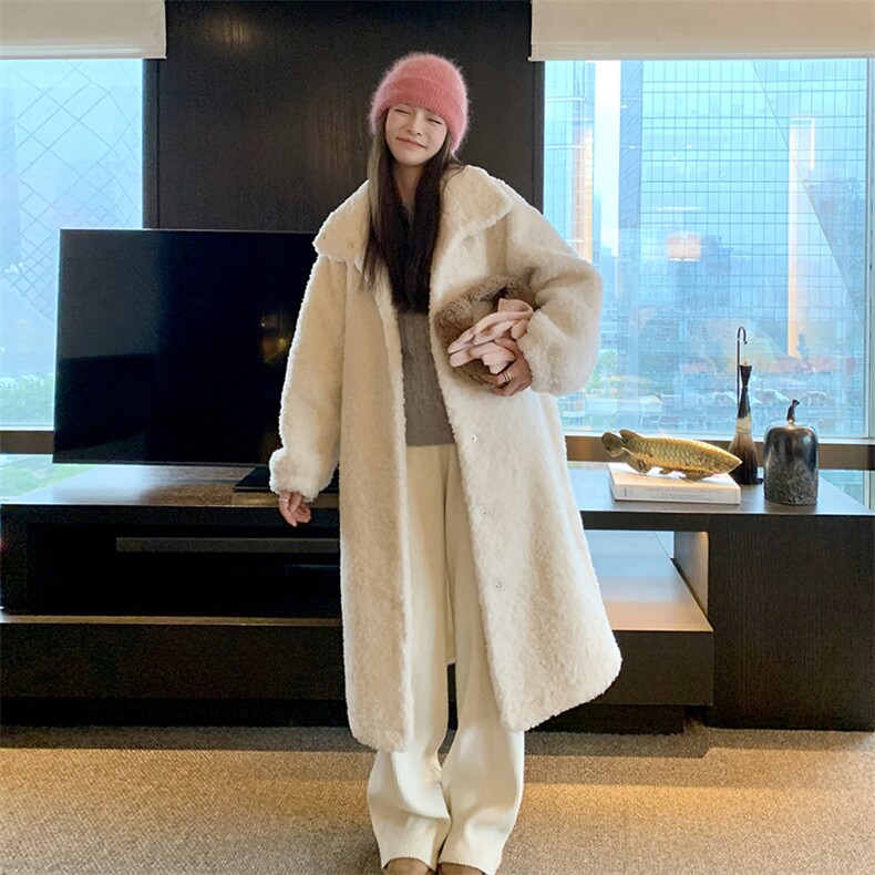 【新款】温暖羊羔毛外套2C272-C10-P205-K298,女装毛呢外套,2C272