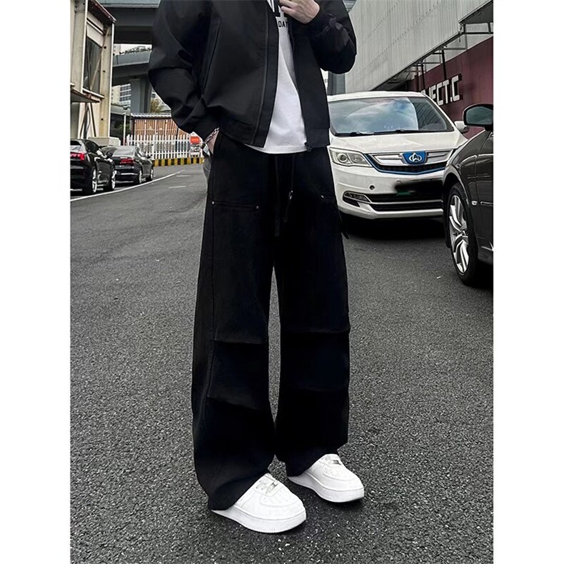 1506A/GQ010/P63新款宽松休闲裤男韩版潮流百搭裤子1,男装休闲裤,星座1506A