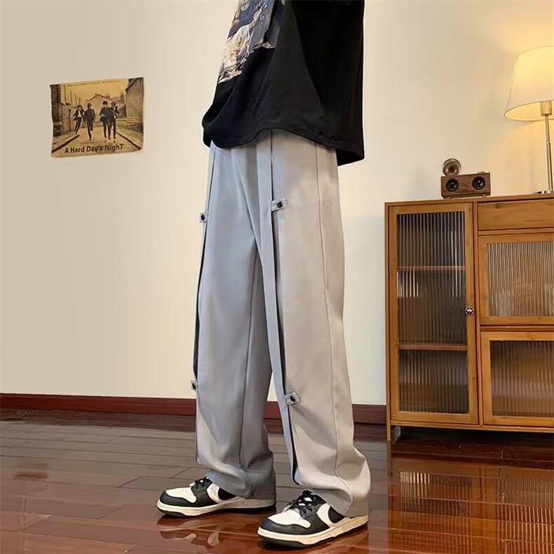 男秋季新款港风休闲裤西裤工艺X224P38,男装休闲裤,星座1116-2