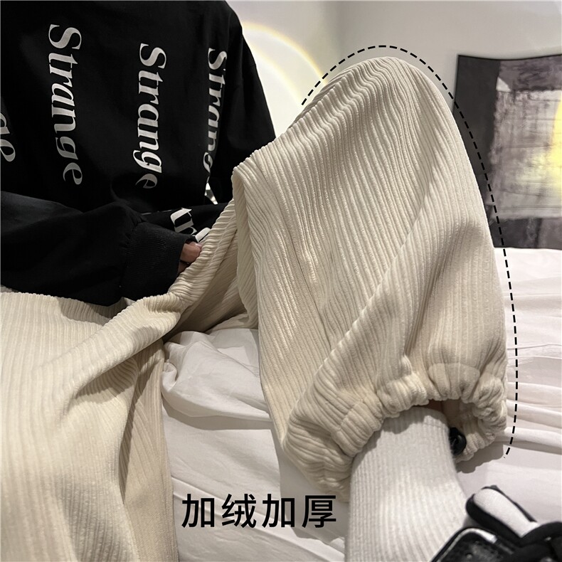 2023秋冬新款舒适百搭休闲长裤  1001特批35-加绒特批43图片