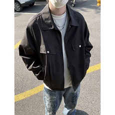 模特-美式复古百搭工装飞行夹克男9012-P68，男装夹克，电商B380（原B361）