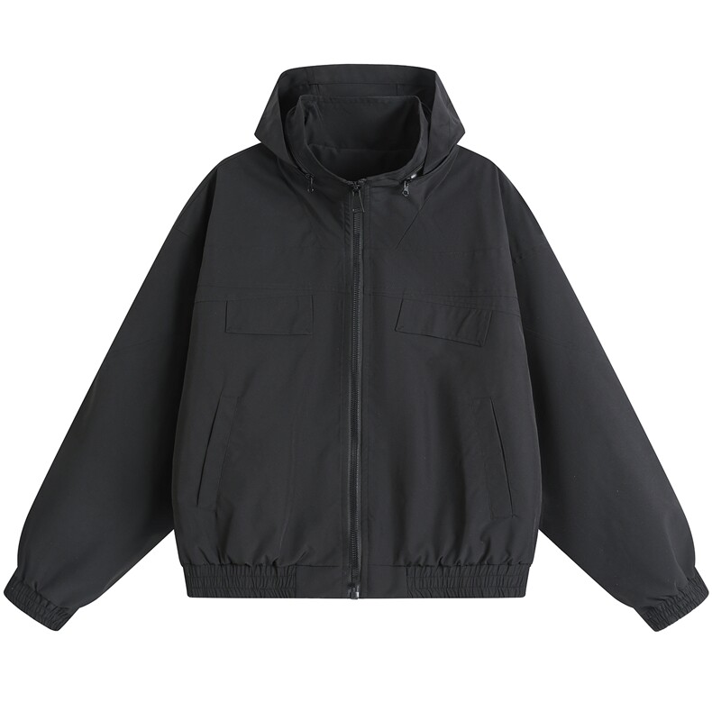 JK009平铺白底春季工装美式游骑兵夹克聚酯纤维(M-5XL)TP55，男装夹克，电商A088