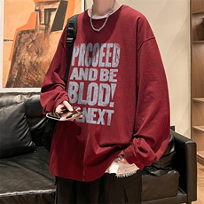 抖音得物供货量大从优可提供视频美式长袖T恤CT773特P25，男装T恤，电商A486-1