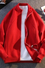 84896-P75春季休闲时尚毛衣外套男长袖开衫，男装针织衫/毛衣，电商D310B-1