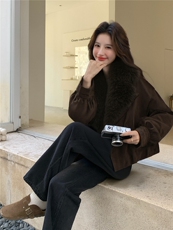 现货新款2B162-2162-P485-K669新G标90白鸭绒派克服，女装派克服，韩然一族