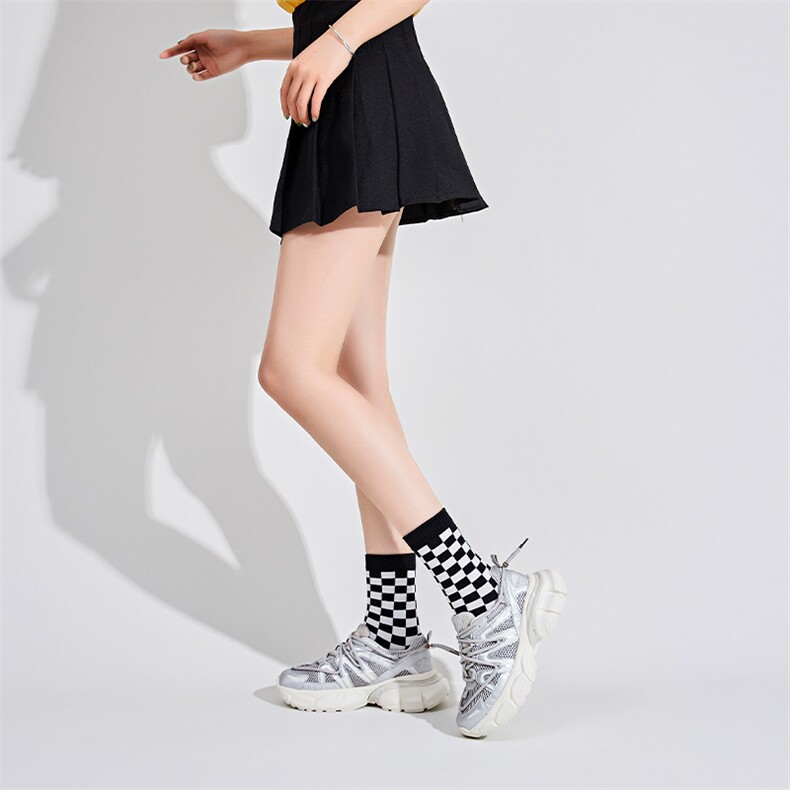 发泡底老爹鞋女2023秋季新款休闲运动鞋百搭鞋子女款厚底增高女鞋,女鞋休闲鞋,电商A223