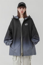 中性风山系防水冲锋衣渐变色夹克女聚酯纤维JK77087P85控128，男装夹克，星座226-1