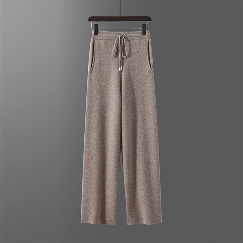 2025秋冬时尚百搭通勤简约休闲直筒裤，男装休闲裤，江杉羊绒