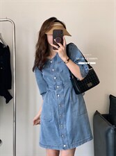 2022春夏新款显瘦气质减龄牛仔裙，其它，香丽迪1