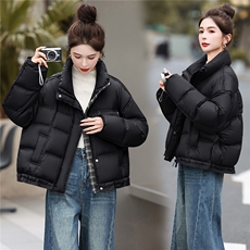 设计感高品小个子羽绒服女短款2025冬季新款法式高级感白鸭绒外套，女装羽绒服，意芙