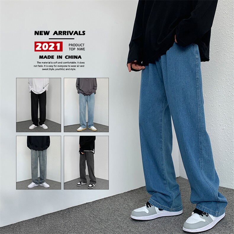 新款2022上新牛仔裤百搭潮流长裤K823特批35-加绒特批45,男装休闲裤,星座718-1
